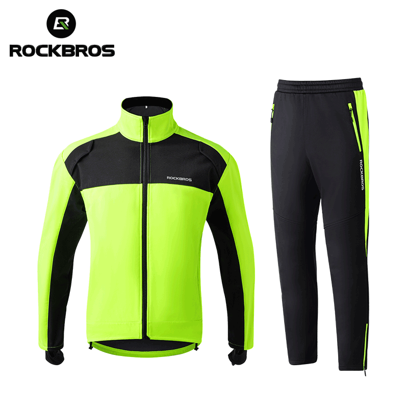 Cycling Gear Winter - ROCKBROS осенне-зимние комплекты одежды для велоспорта,