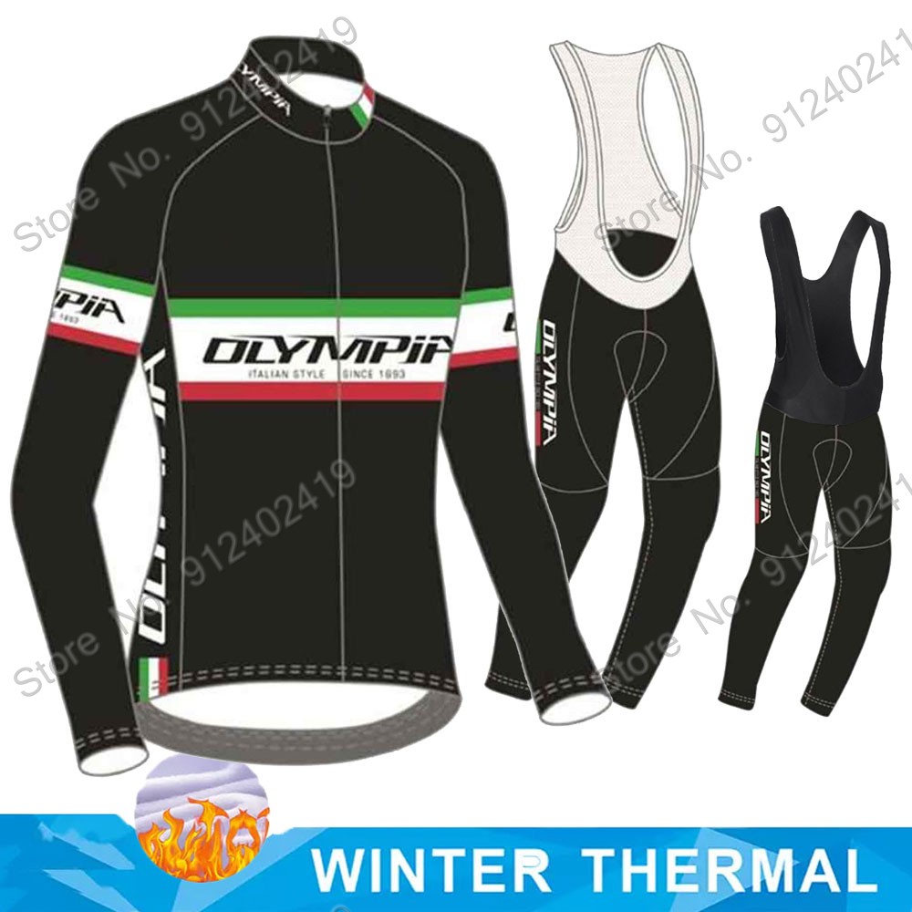 Cycling Gear Winter - Трикотажный комплект Maglia Ciclismo мужской, одежда