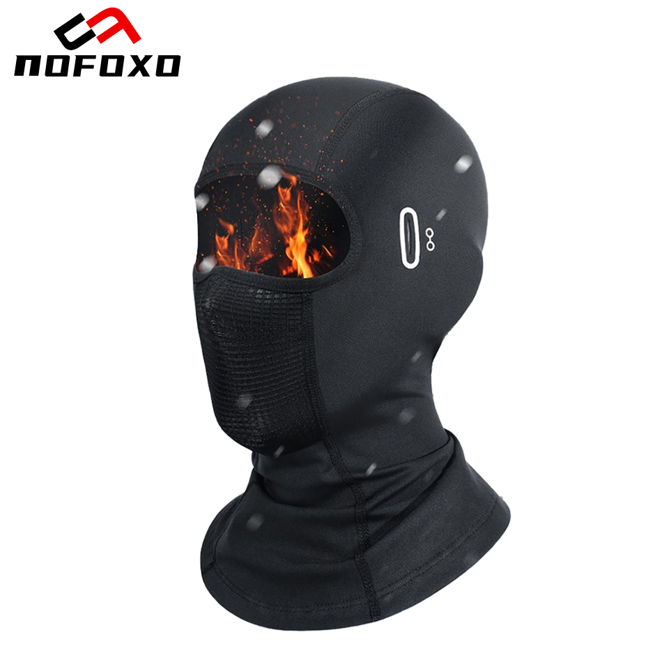 Cycling Gear Winter - NOFOXO зимняя мотоциклетная маска для лица,