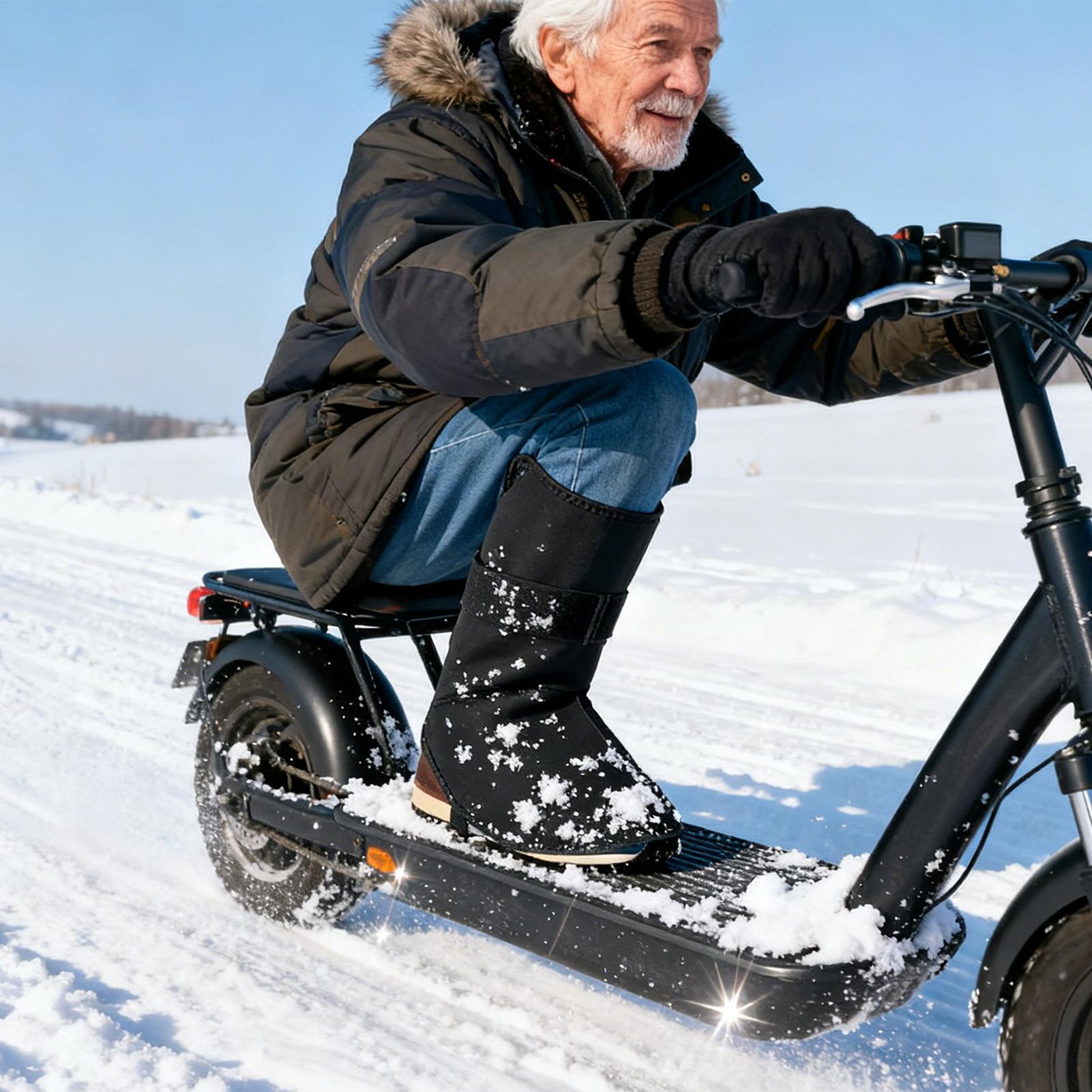 Cycling Gear Winter - Чехлы для велосипедной обуви, водонепроницаемые, теплые,