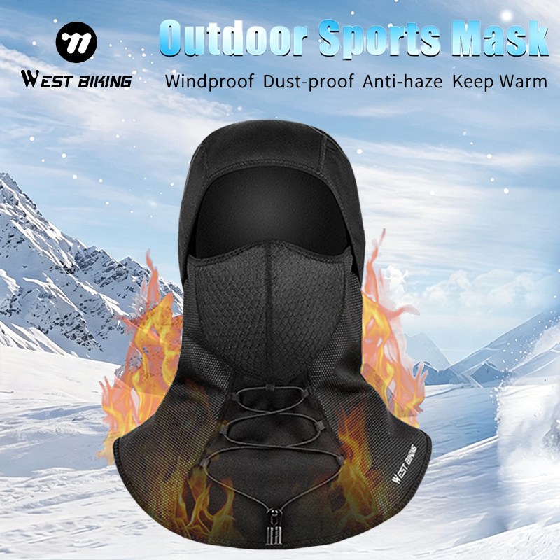 Cycling Gear Winter - Зимняя балаклава WEST BIKING для велоспорта,