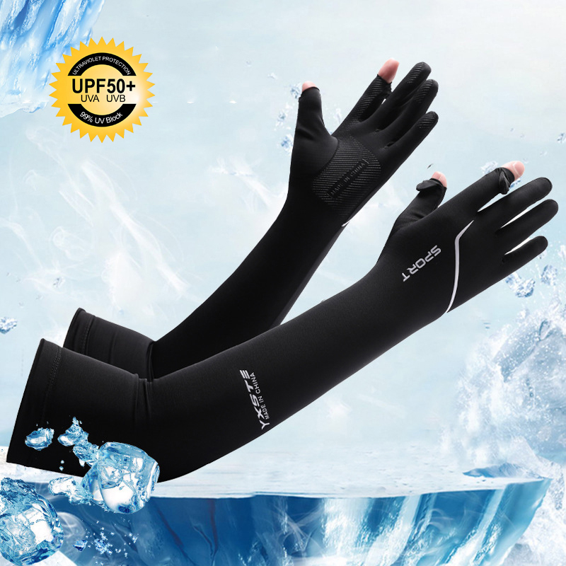 Солнцезащитные длинные рукава- – обзор и цена Cycling Gloves