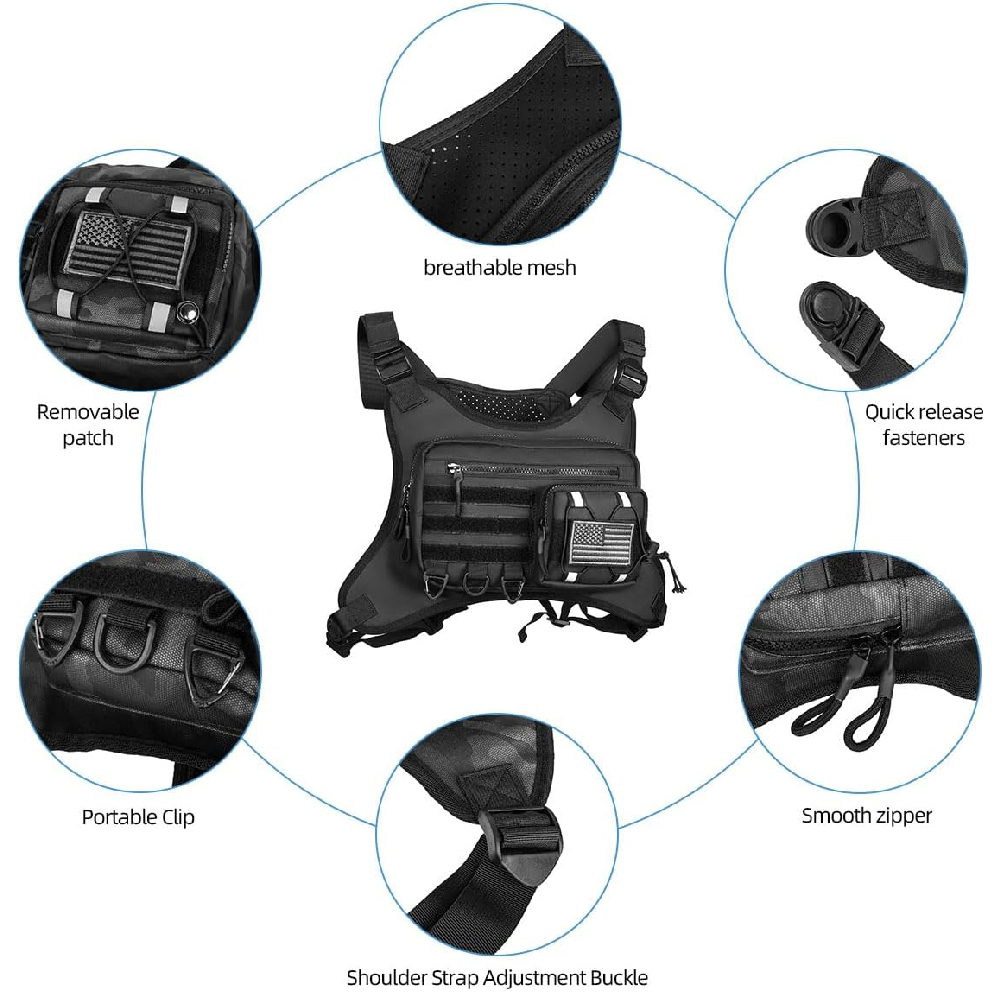 1 шт. Светоотражающая нагрудна – обзор и цена Cycling Gear Duffle
