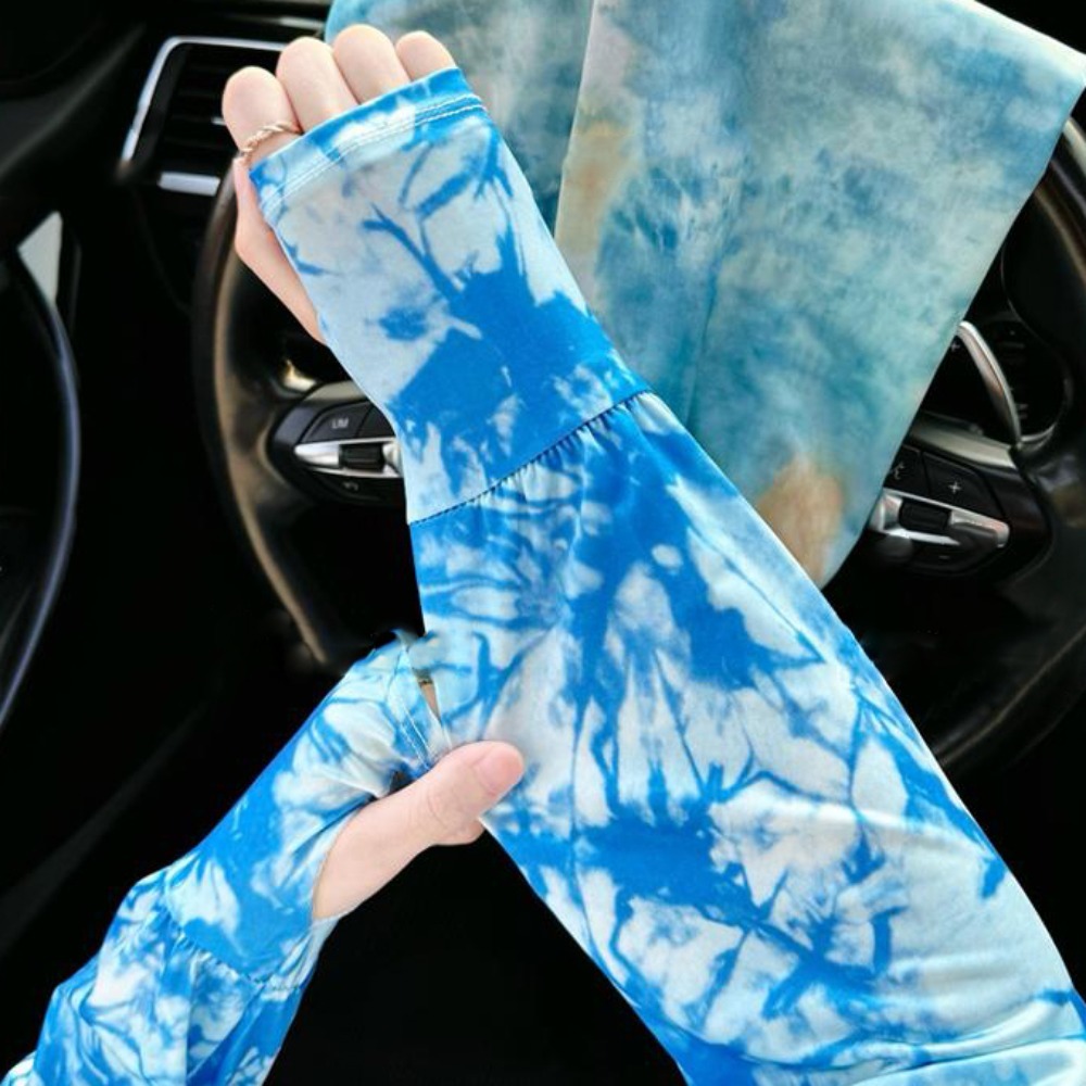 Длинные рукава из ледяного шел – обзор и цена Cycling Gloves