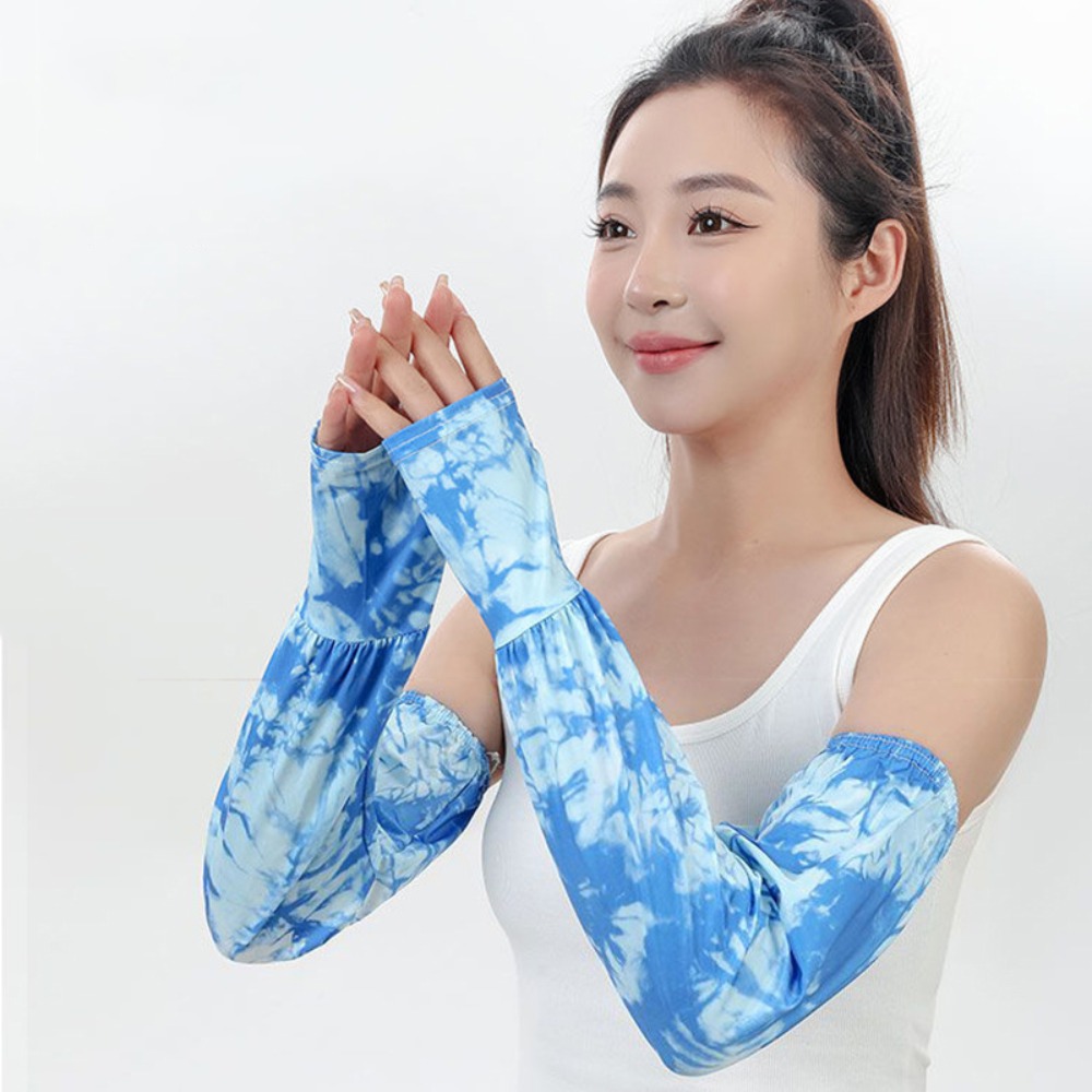 Длинные рукава из ледяного шел – обзор и цена Cycling Gloves