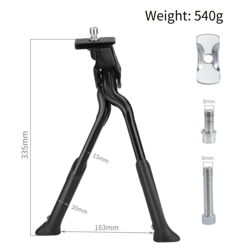 Алюминиевая/сплавная подставка – обзор и цена Bicycle Kickstand